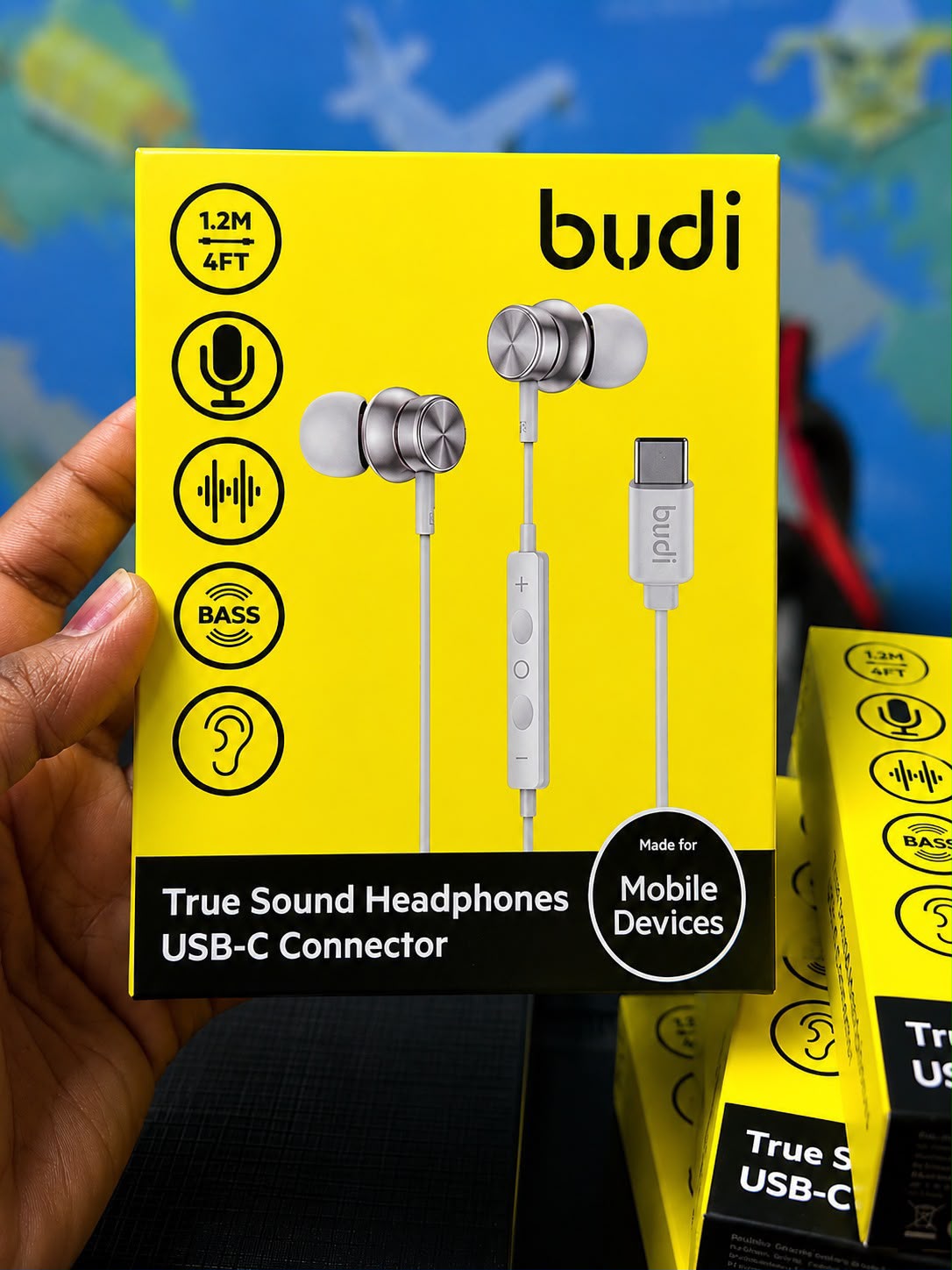 EP38T True Sound Headphones USB-C Connector with Microphone
