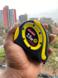 Self-Locking Retractable Steel Measuring Tape 33-Foot HEXAR HX491