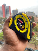 Self-Locking Retractable Steel Measuring Tape 33-Foot HEXAR HX491