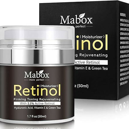Mabox Retinol Cream Vitamin E Face Serum