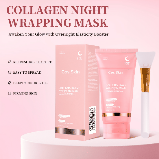 Lakerain Collagen Night Wrapping Peel-Off Face Mask 75ml