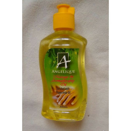 Angelique Massage & Aromatherapy Oil Enriched With Peppermint Oil 300ML