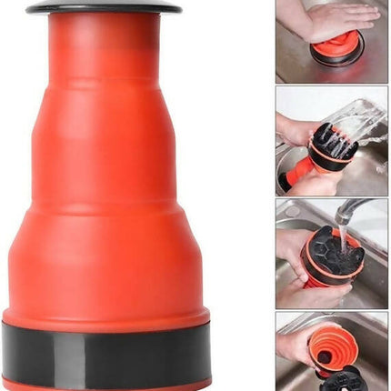 Clog Canon Pressure Unblocker, Clog Remover Plunger, Kitchen Sink Drain Pipe, Cannon High Pressure Manual Air Power Drain Blaster Pump