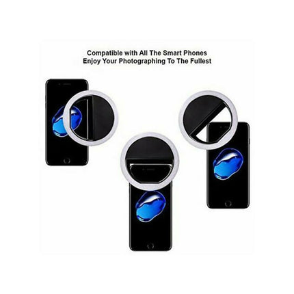 Selfie Light Clip On LED Ring Flash Camera For Smart phones