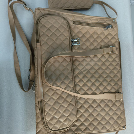 Fashionable Lunch Tote Bag Women's Thermal Insulation Lunch Box Leak-proof Crossbody Computer Storage Bag Quilted Large Capacity Handbag With Purse