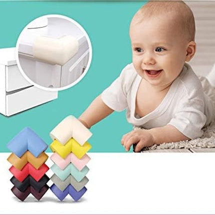Baby Safety Silicone Protector, Children Anticollision Guards, Table Corner Edges Protection Cover - 4 pieces