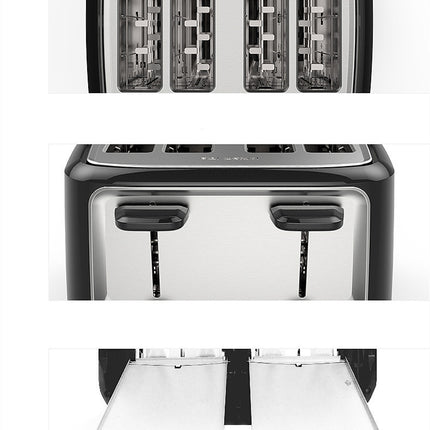 Home Automatic Multifunctional Toaster Four Slot Export