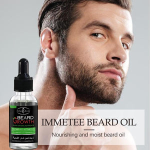 Aichun Beauty Beard & Moustache Growth Oil – Fast-Acting Beard Booster for Fuller, Thicker Facial Hair