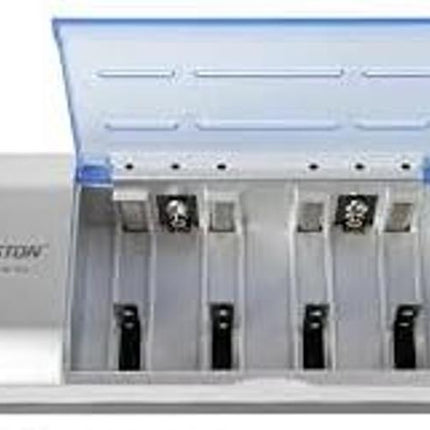 Beston 6 Slots Multi-Functional Smart Rechargeable Battery Charger for AA/AAA/C/D/9V Ni-MH 1.2V Batteries