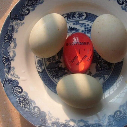 Color Changing Boiled Egg Kitchen Timer, Soft Hard Boiled Eggs Cooking Kitchen Eco-Friendly Resin Egg Timer