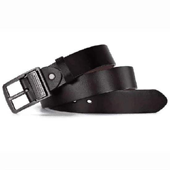 Men's Needle Buckle Belt Retro Casual Business PU Leather Minimalist Design 47-51 Inch