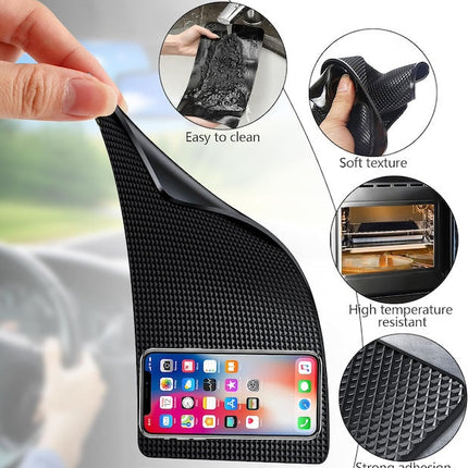 Car Dashboard Antislip Mat, Anti-Slip Car Pads, Magic Dashboard Sticky Adhesive Pad Mat, Dashboard Grip Mat