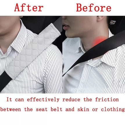 Car Neck Safety Protector, Seatbelt Cover Shoulder Strap, Car Seat Shoulder Pads, Breathable & Skincare Seatbelt Cushion