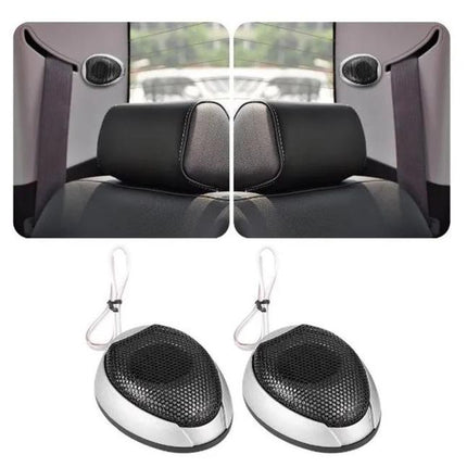 2 Pieces 350W Car Super Power Tweeters Speakers + 2 Stickers