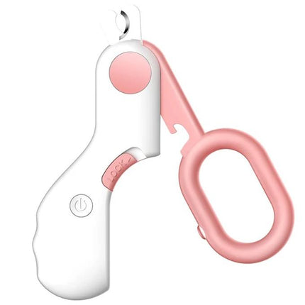 Professional Cat & Puppy Small Pet Nail Clipper Cutter Scissors + LED Light