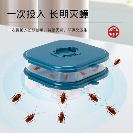 Cockroach Trap Box, Cockroach Insect Catcher, Reusable Cockroach Killer Household Trap, Pesticides for Kitchen Garden