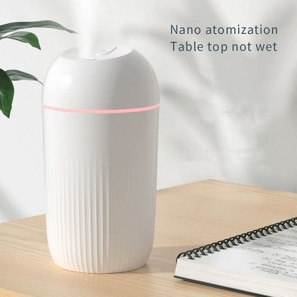 Colourful Nightlight Humidifier, USB Quiet Air Humidifier Night Light Aroma Diffuser with Automatic Shutdown - 420ml
