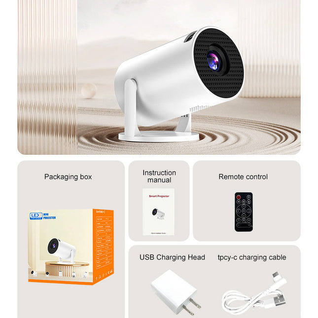 MINI Wireless Same Screen HD Portable Projector For Home Use
