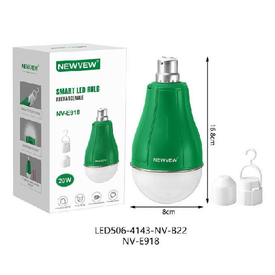 NEWVEW 30W Emergency SMART LED RECHARGEABLE Light Bulb