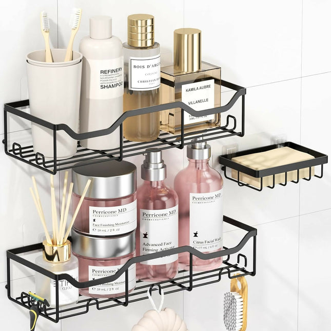 3pcs Set Shower Caddy Shelf