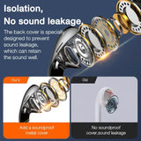 Premium 2024 3.5mm Wired In-Ear Headphones: Bass Stereo Earbuds with Mic