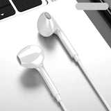 Premium 2024 3.5mm Wired In-Ear Headphones: Bass Stereo Earbuds with Mic