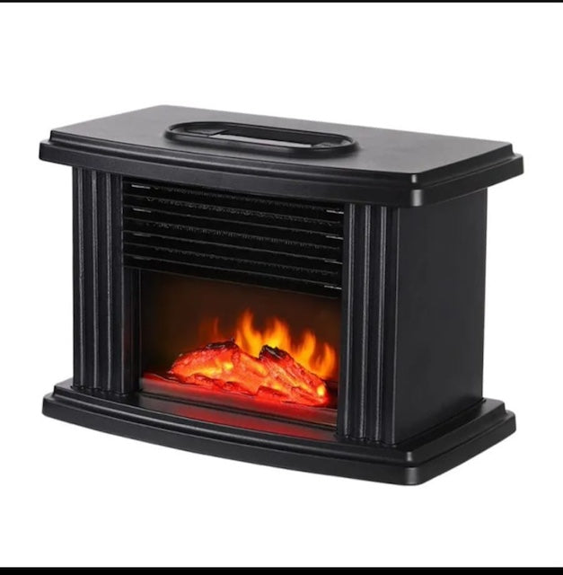 Electric Fireplace, Fireplace Accessories, Electric Fireplace Heater For Home With Remote Control, Portable Indoor Space Heater