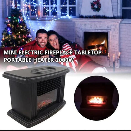 Electric Fireplace, Fireplace Accessories, Electric Fireplace Heater For Home With Remote Control, Portable Indoor Space Heater