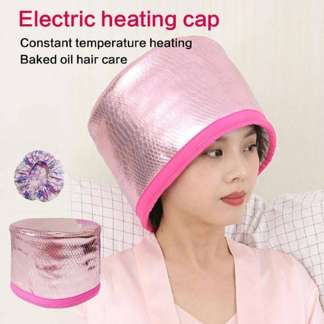 Electric Hair Bonnet Thermal Cap For Hair Spa Heat Treatment, Hair Care Beauty Steamer Machine for Deep Conditioning Thermal Cap