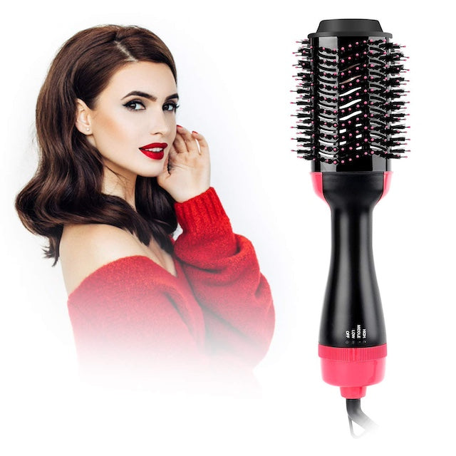 Electric Hair Dryer, Blow Dryer & Hair Curling Iron Rotating Dryer, Hair Straightener And Dryer, Hot Air Dryer for Women