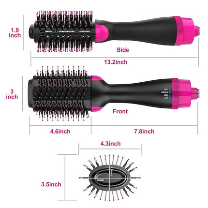 Electric Hair Dryer, Blow Dryer & Hair Curling Iron Rotating Dryer, Hair Straightener And Dryer, Hot Air Dryer for Women