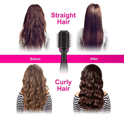 Electric Hair Dryer, Blow Dryer & Hair Curling Iron Rotating Dryer, Hair Straightener And Dryer, Hot Air Dryer for Women