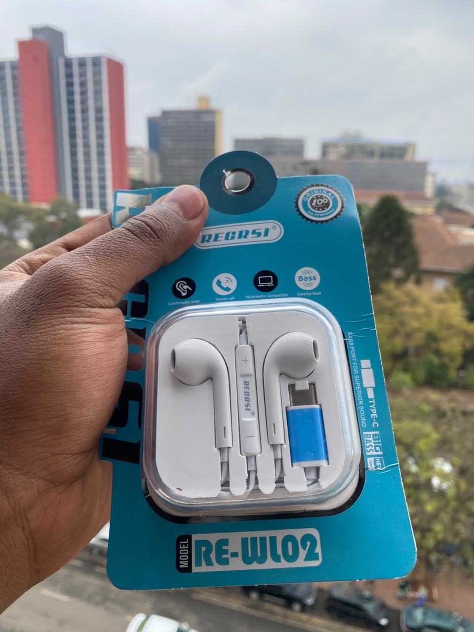 Type-C Wired In-Ear Earphones REWL02