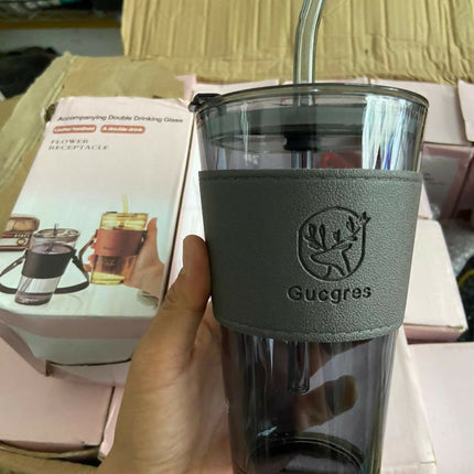 450ml Deer Coffee Cup Water Bottle