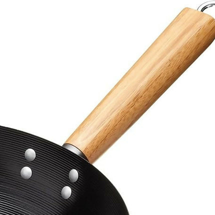 Classic Nonstick Wok – 24cm with Wooden Handle