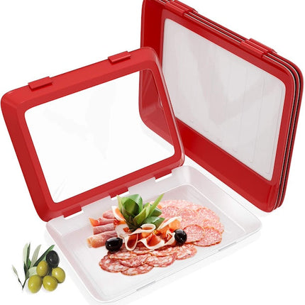 Food Preservation Clever Tray, Food Tray Stackable Creative Food Preservation, Plastic Kitchen Food Preservation Tray