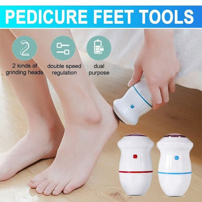 Foot File, Callous Remover, Feet Care callus Remover, Electronic Foot Files Pedicure for Hard Cracked Skin