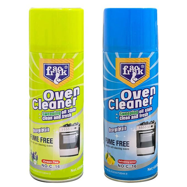 Franck FUME FREE Oven Cleaner, Refreshing Lemon, Remove Tough Oil Stains, Microwave Oven Accessories - 450ml