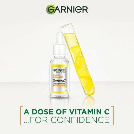 Garnier Even & Matte Vitamin C Booster Serum – (30ml)