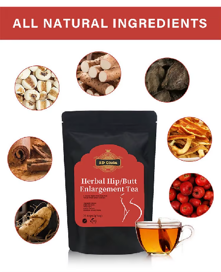 Effective Herbal Hip Butt Enlargement Tea Enhancement Hip Big Butt Tea for Buttock Firming Lifting Herbs