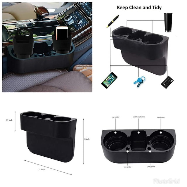 Car Cup Holder, Car Seat Seam Wedge Storage, Organizer Car Cup Holder, Drink Phone Mount Stand, Car Cup Phone Mug Drink Holder