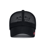 Solid Color Summer Mesh Baseball Cap Quick Dry Breathable Sun Protection Adjustable Snapback Hat