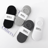 4 Pairs Men's Invisible No Show Liner Socks, Soft Breathable Thin Comfort