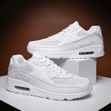 Men's Air Cushion Running Shoes: Breathable Mesh, Casual Lace-up, Sport Trainers