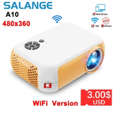 Native 1080P Portable Projector 2999-4999 Lm WiFi Bluetooth Auto Focus