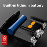 1200 Lumen USB Rechargeable 5-LED Waterproof Zoomable Headlamp for Outdoor Adventures