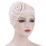 Elegant Women's Stretch Turban Headwrap, Soft Bonnet Headscarf for Daily Wear