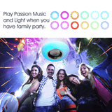 Smart Bluetooth Speaker Bulb: APP Control, RGB LED Light, Powerful Subwoofer Audio