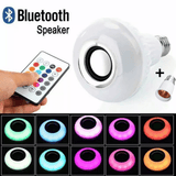 Smart Bluetooth Speaker Bulb: APP Control, RGB LED Light, Powerful Subwoofer Audio