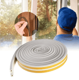 6 Metre EPDM D-Type Self-Adhesive Door and Window Sealing Strip